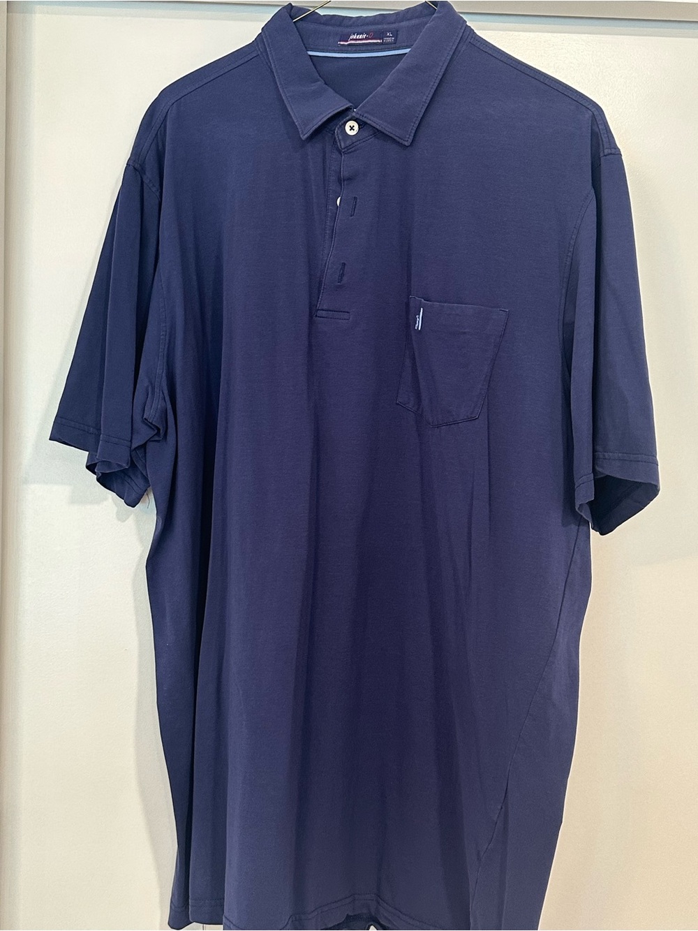 Johnnie-O XL Classic Men's Polo Shirt in Navy